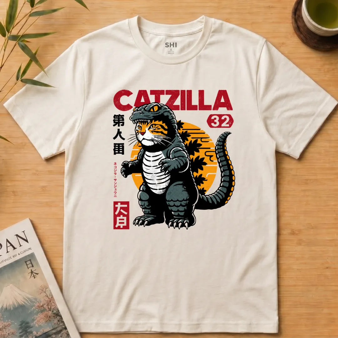 Catzilla 32- Premium Graphic T-shirt