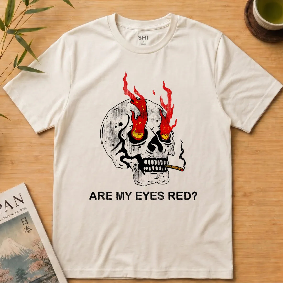 Are My Eyes Red ? - Premium Graphic T-shirt