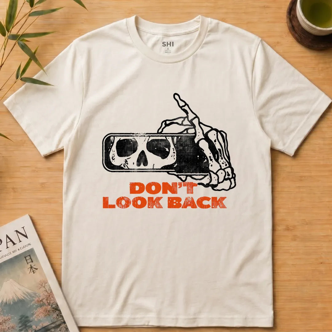 Don't Look Back - Premium Graphic T-shirt