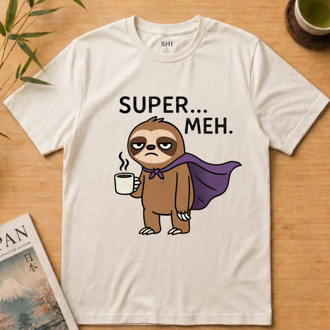 Super Meh - Premium Graphic T-shirt