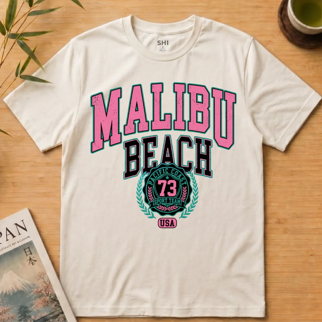 Malibu Beach - Premium Graphic Tee