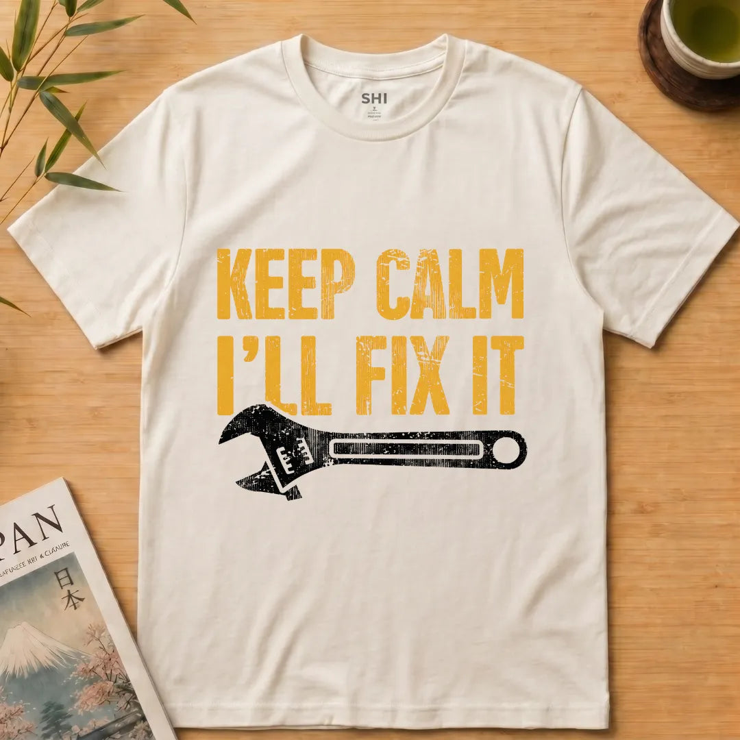 Keep Calm I'll Fix It - Premium Graphic T-shirt