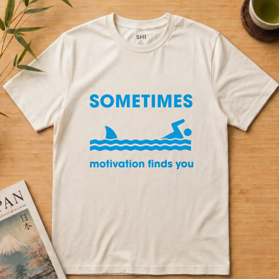 Motivation Finds You - Premium Graphic T-shirt