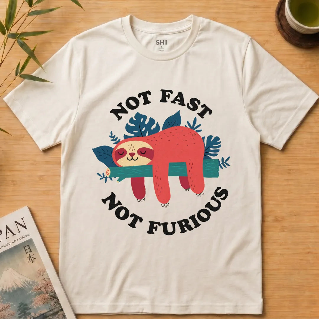 Not Fast Not Furious - Premium Graphic Tee