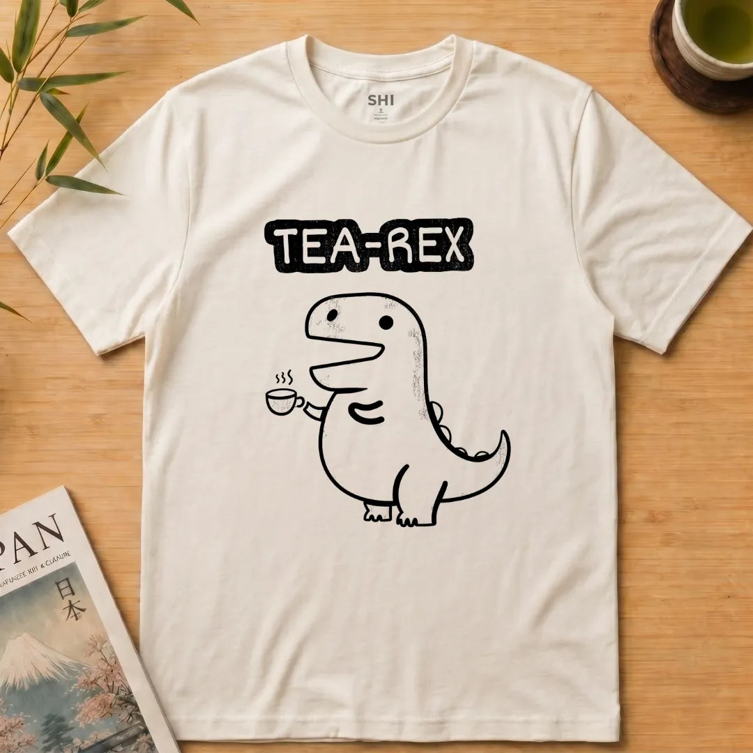 Tea-Rex - Premium Graphic T-shirt