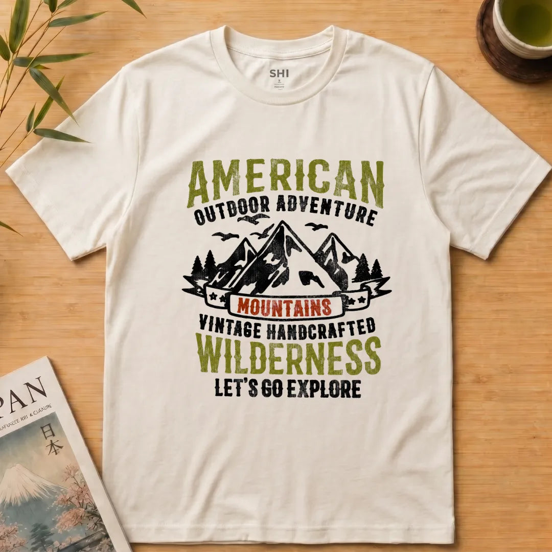 American Wilderness - Premium Graphic T-shirt