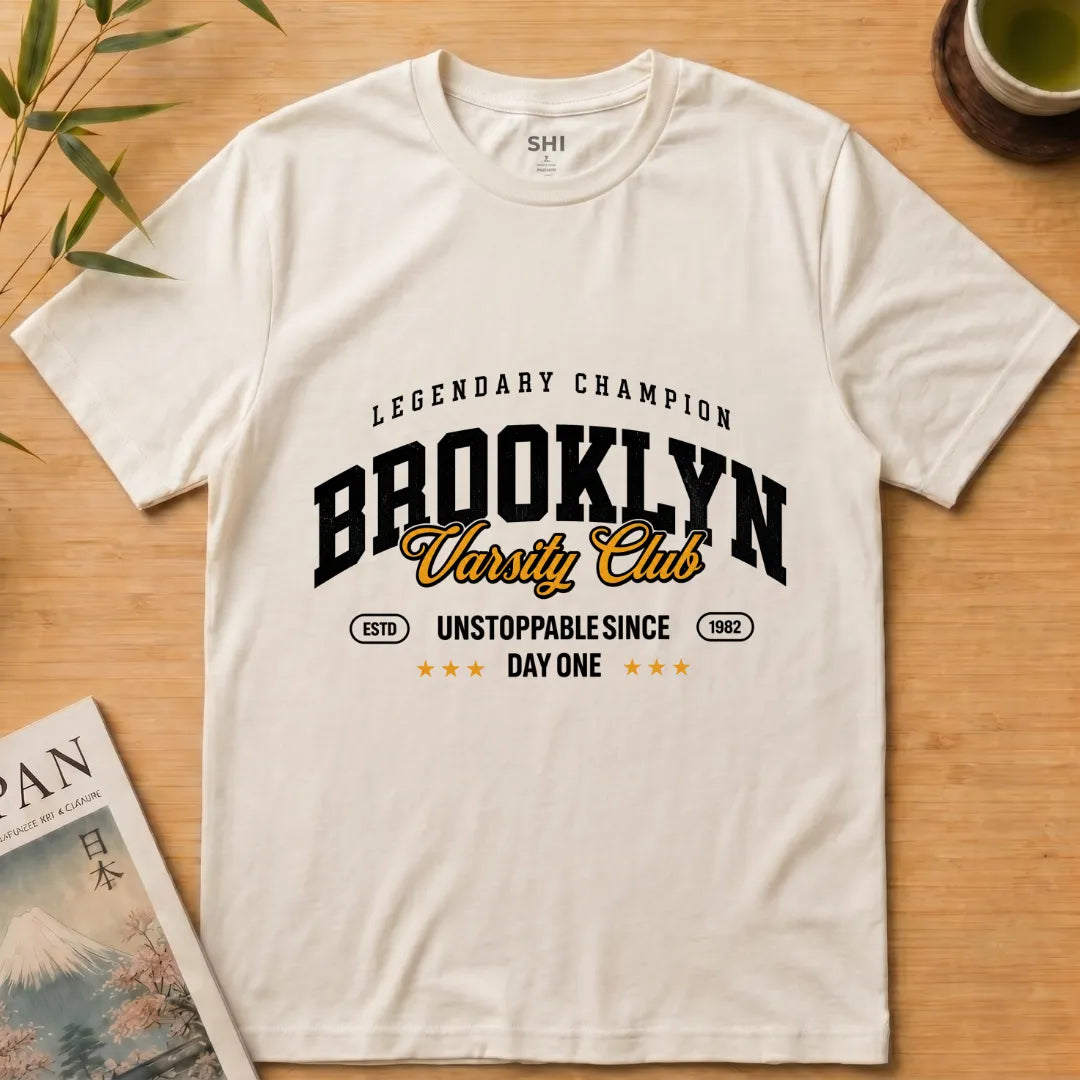 Brooklyn Varsity Club - Premium Graphic T-shirt