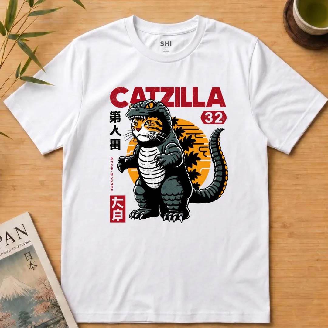 Catzilla 32- Premium Graphic T-shirt