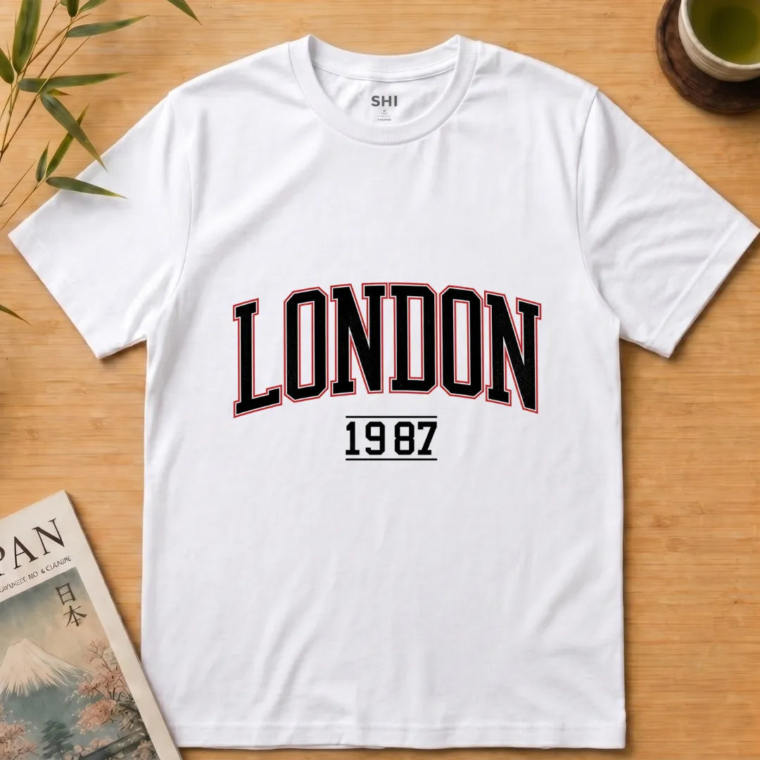 London 1987 - Premium Graphic T-shirt