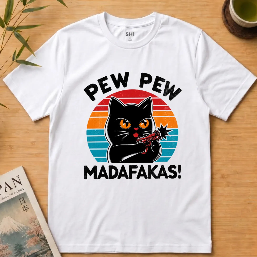 Pew Pew Madafakas - Premium Graphic Tee