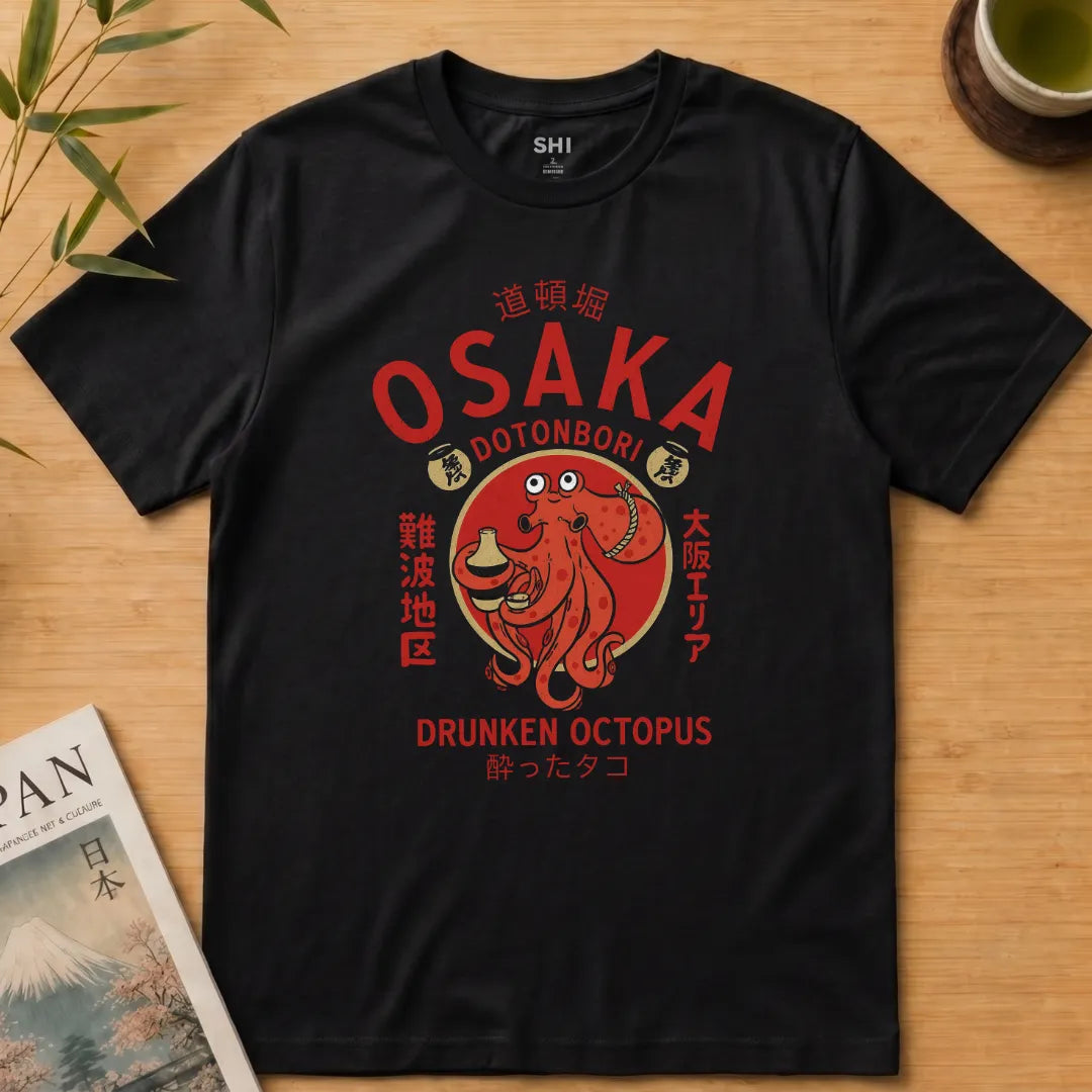 Drunken Octopus - Premium Graphic Tee
