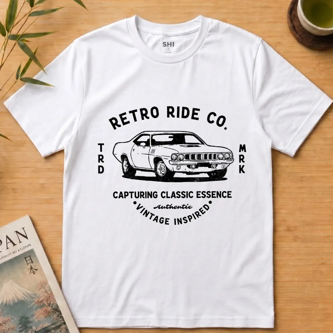 Retro Ride - Premium Graphic T-shirt