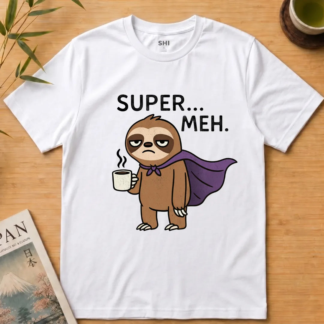 Super Meh - Premium Graphic T-shirt