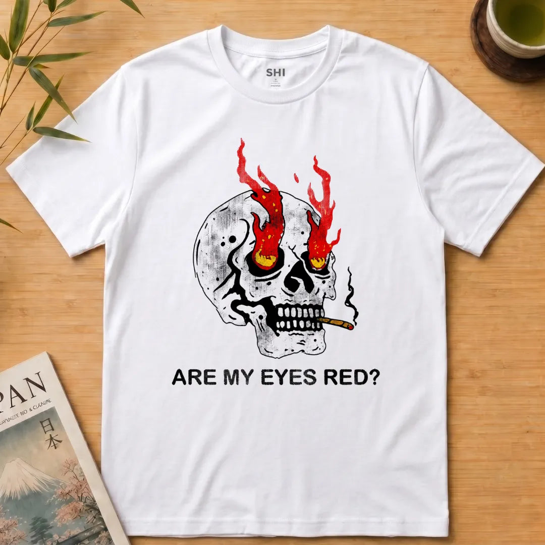 Are My Eyes Red ? - Premium Graphic T-shirt