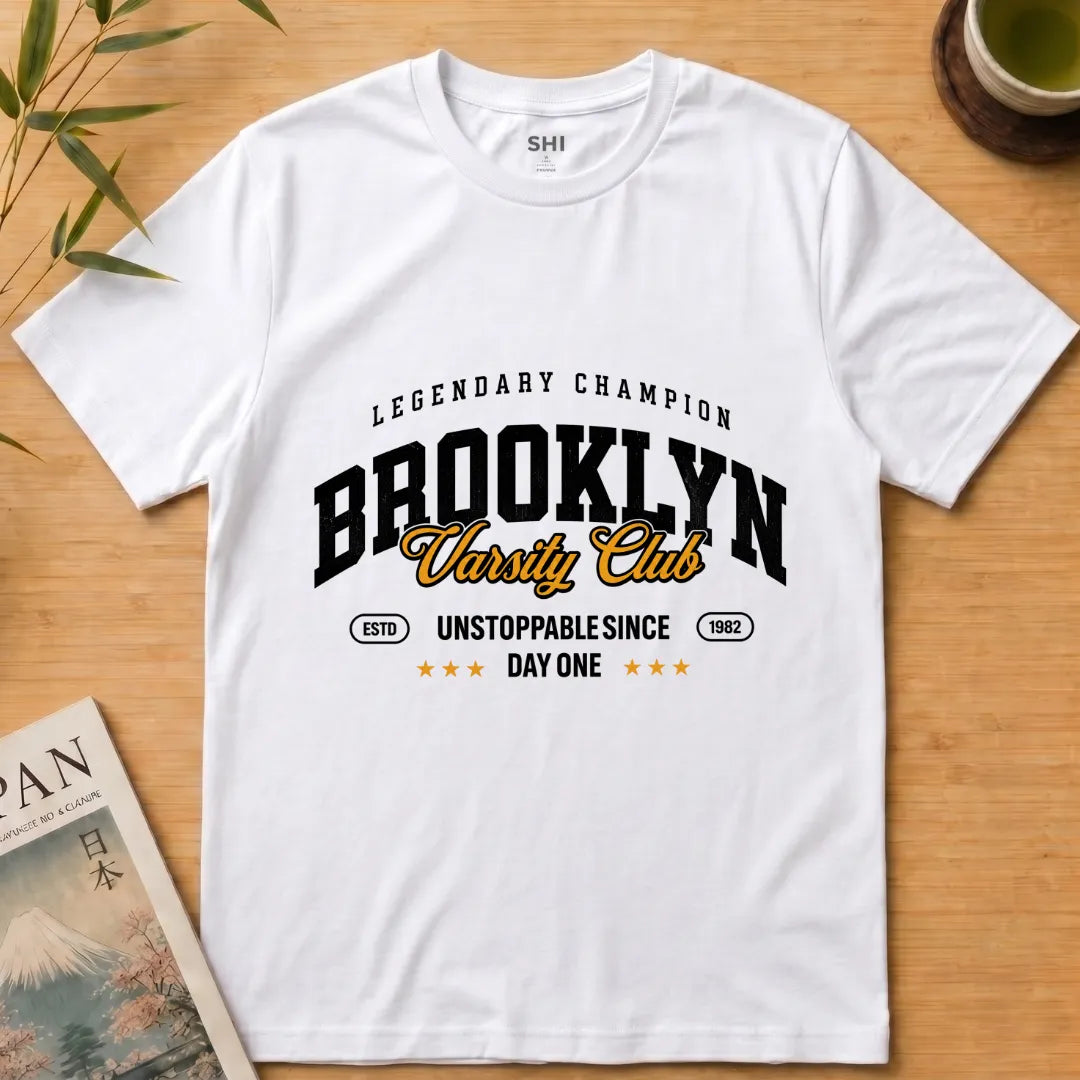 Brooklyn Varsity Club - Premium Graphic T-shirt
