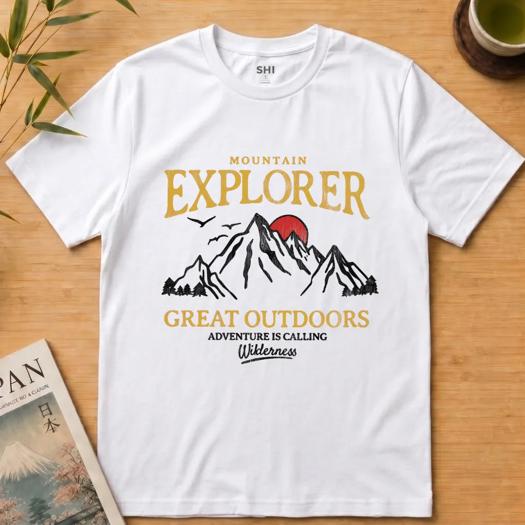 Mountain Explore - Premium Graphic Tee