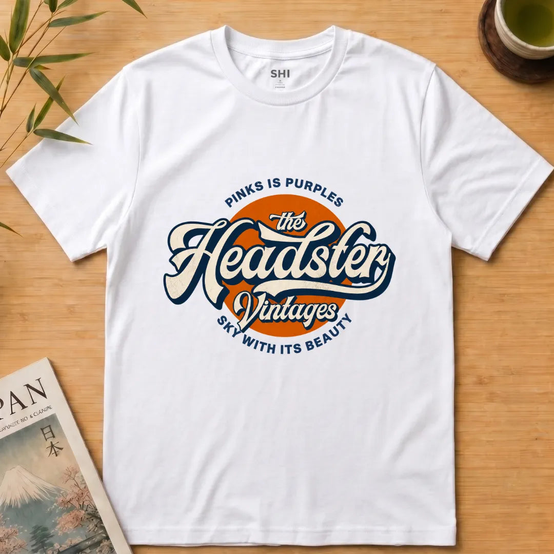 The Headster Vintages - Premium Graphic T-shirt
