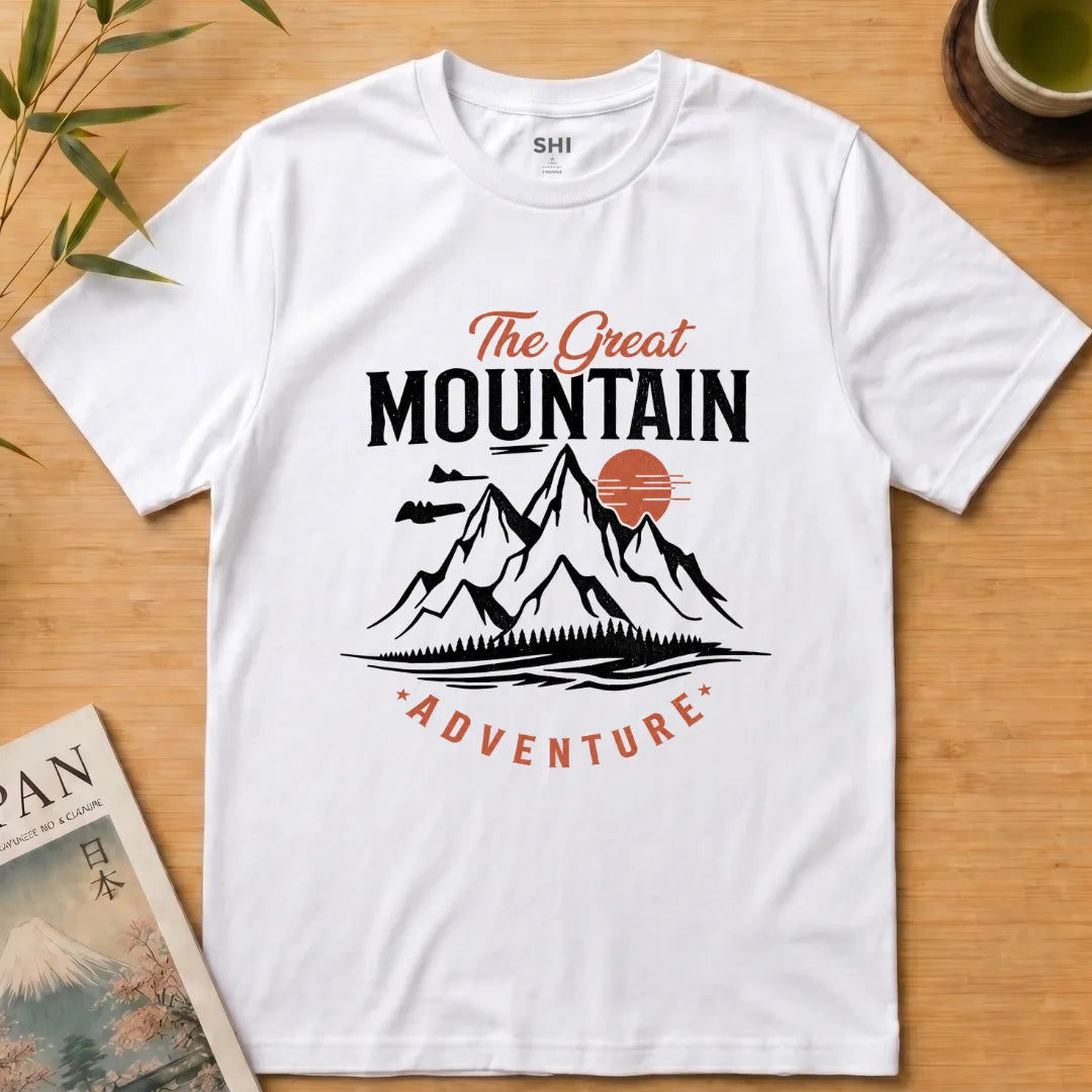 The Great Mountain - Premium Graphic T-shirt