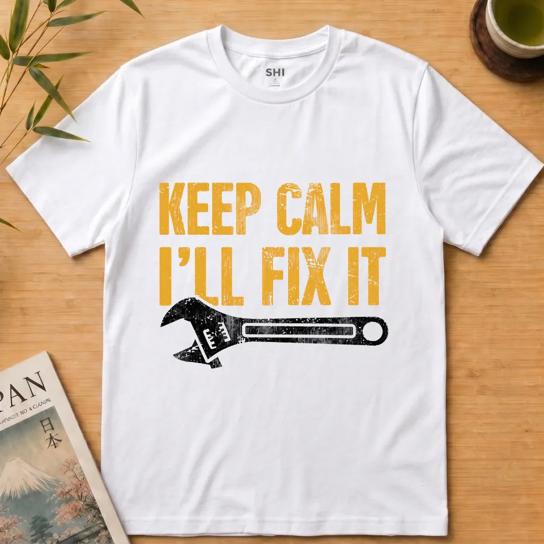 Keep Calm I'll Fix It - Premium Graphic T-shirt