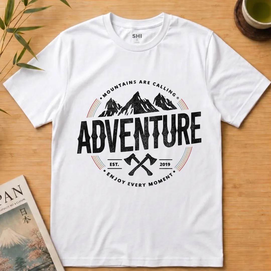 Mountains are Calling - Premium Graphic Tee