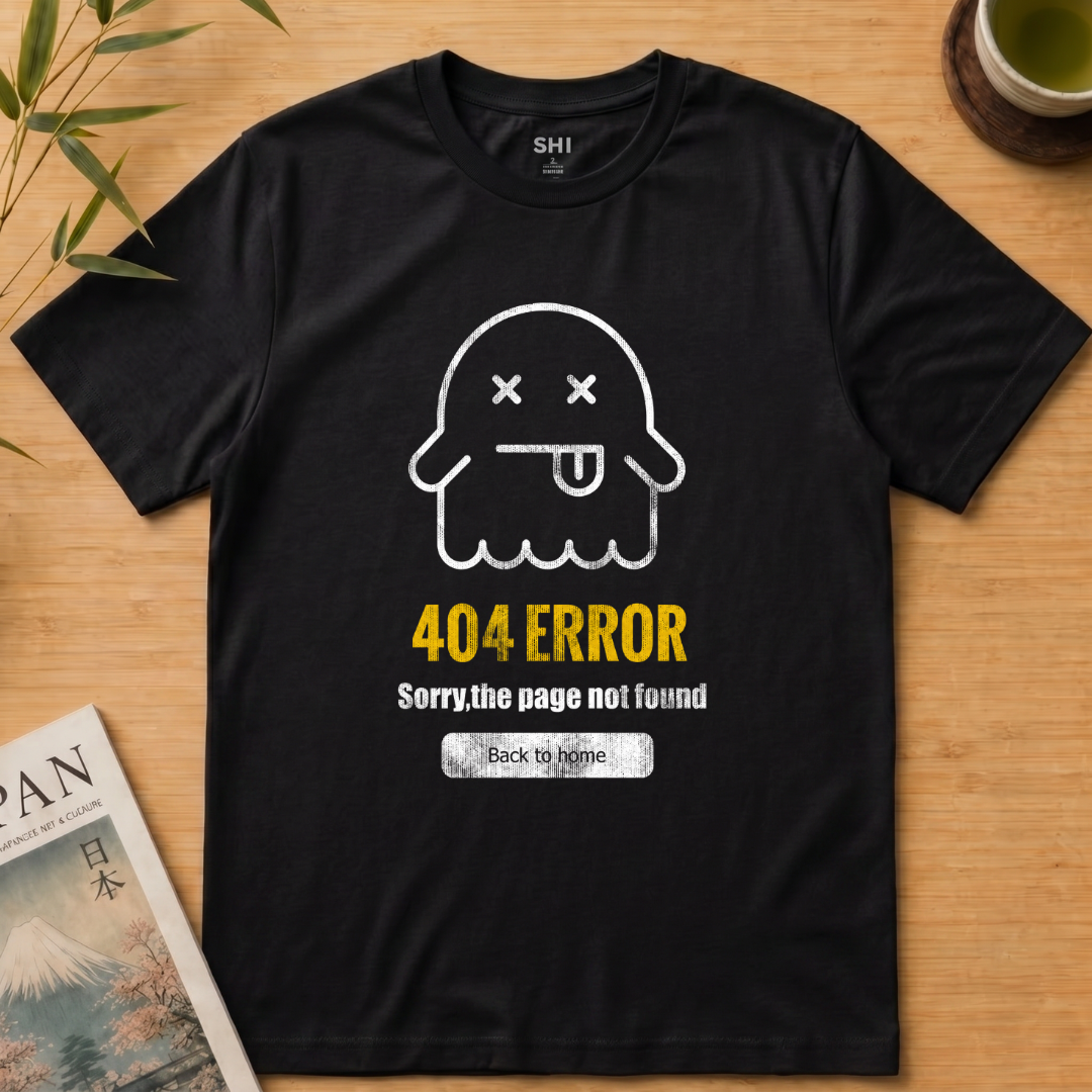 404 Ghost - Premium Graphic T-shirt