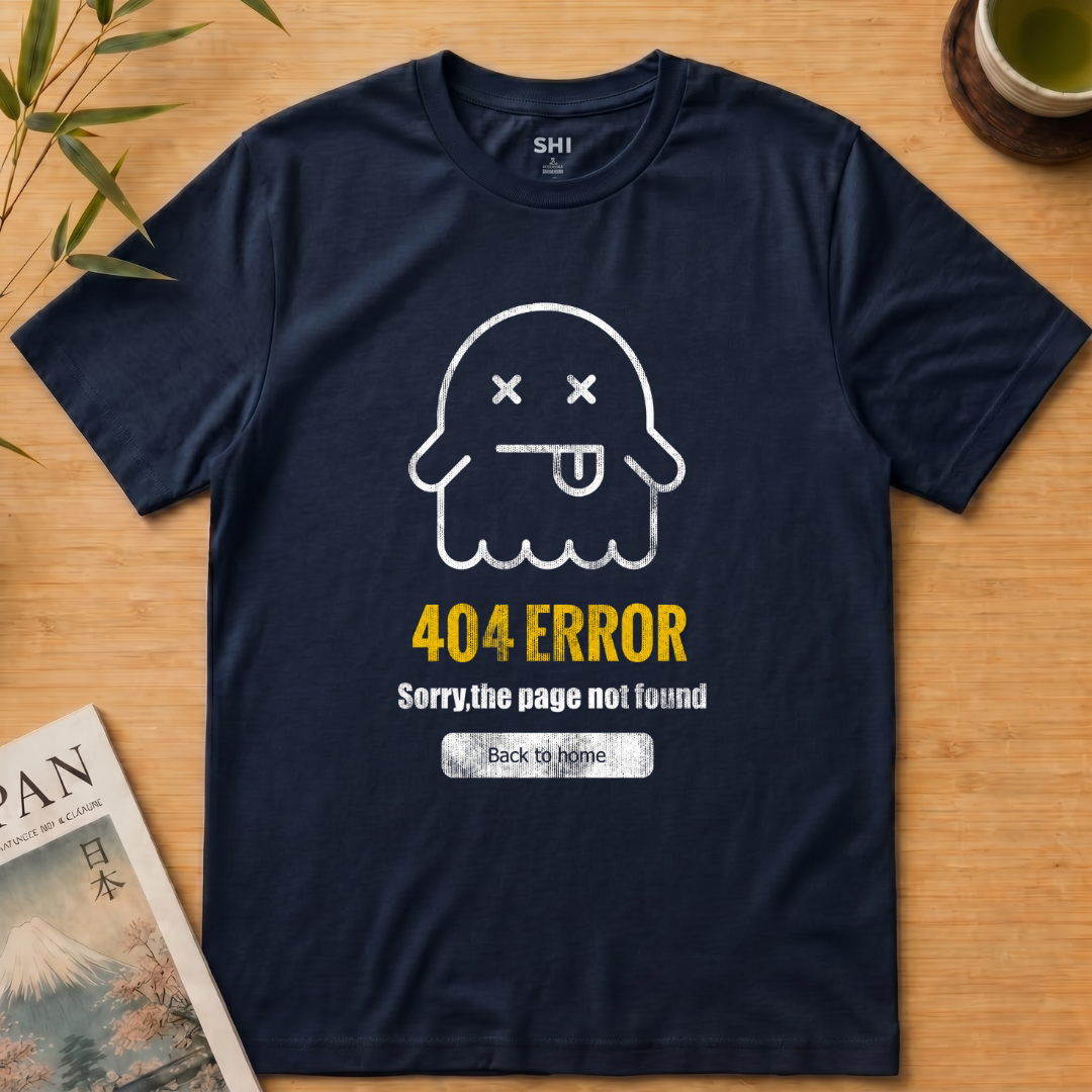 404 Ghost - Premium Graphic T-shirt