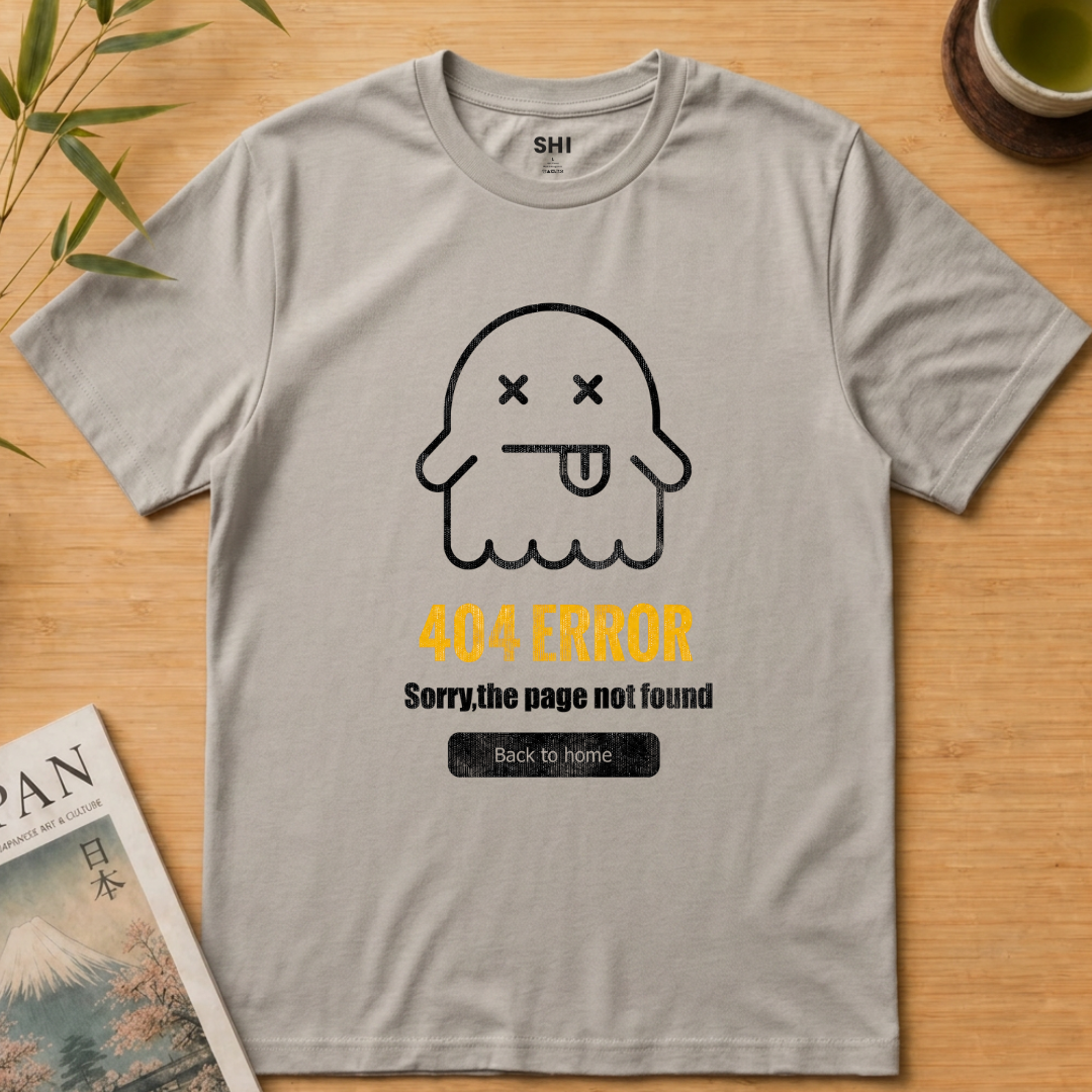 404 Ghost - Premium Graphic T-shirt