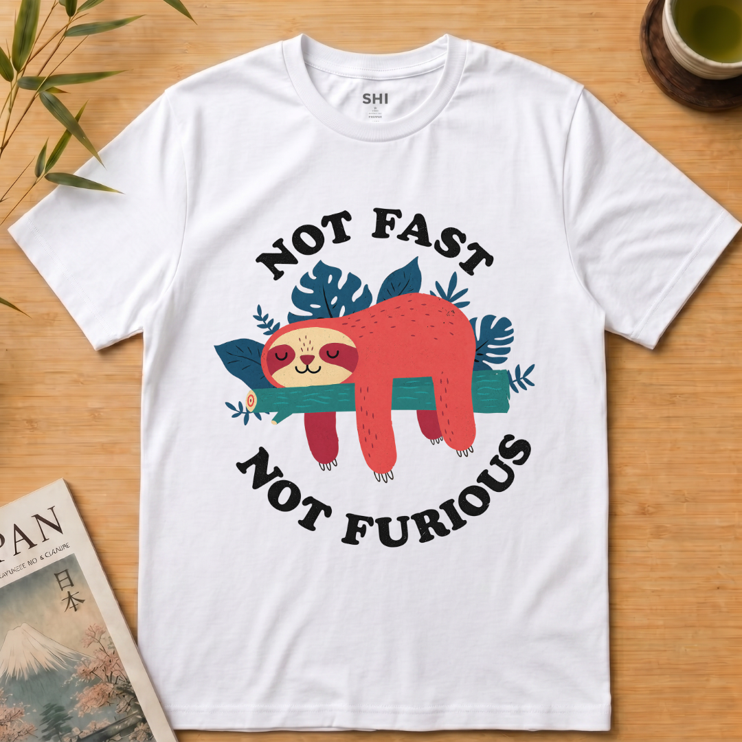 Not Fast Not Furious - Premium Graphic Tee